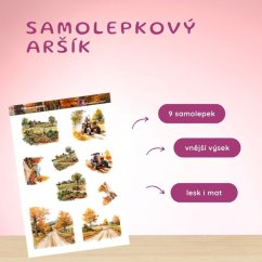 Podzimní venkov | Samolepky do diáře
