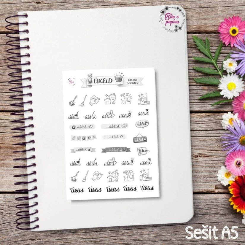 Úklid - čas na pořádek | Menší funkční aršík