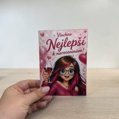 Všechno nejlepší k narozeninám | přáníčko s Elis