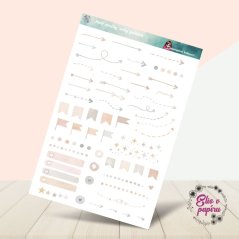 Malé značky, velký pořádek | Samolepky do diáře